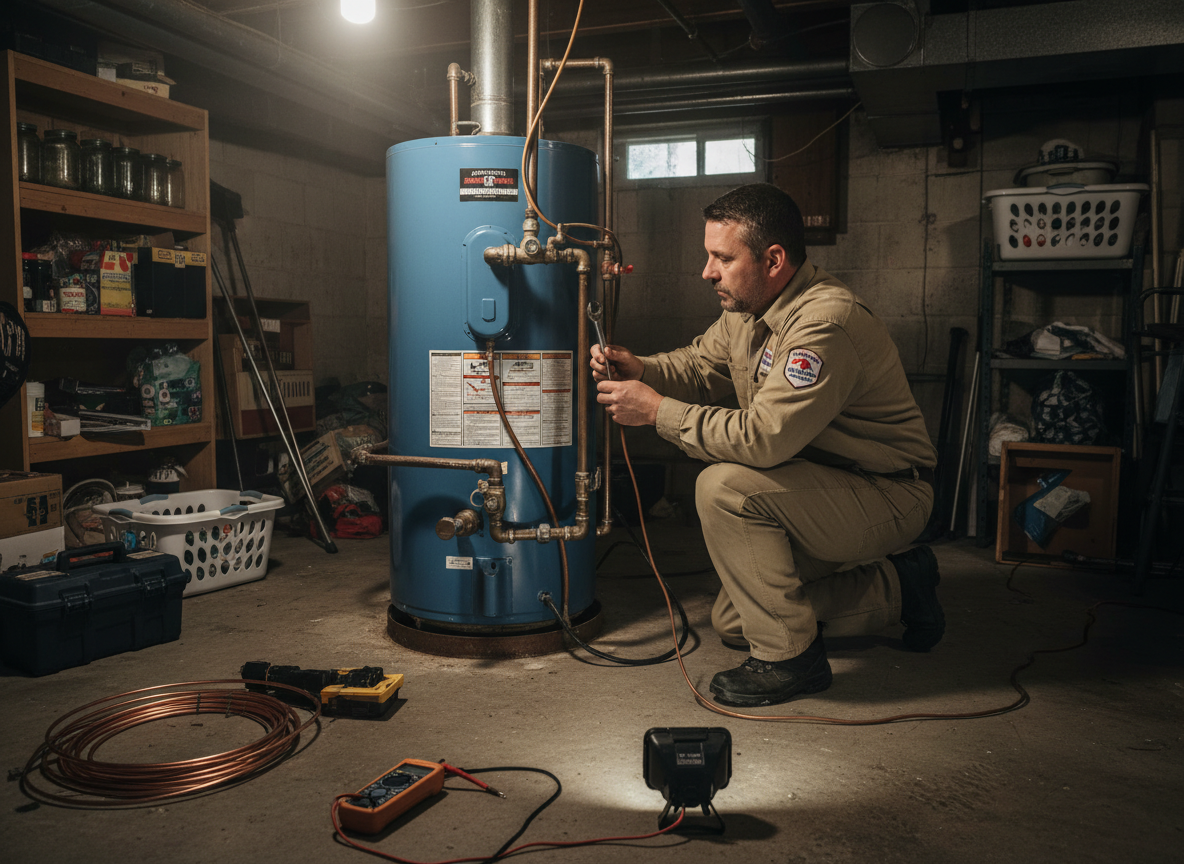 No Hot Water Repair in Johnstown